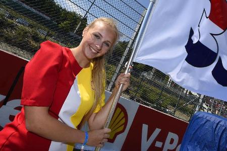 Grid Girls - GP Belgien 2015