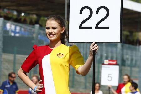 Grid Girls - GP Belgien 2015