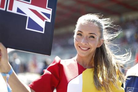 Grid Girls - GP Belgien 2015