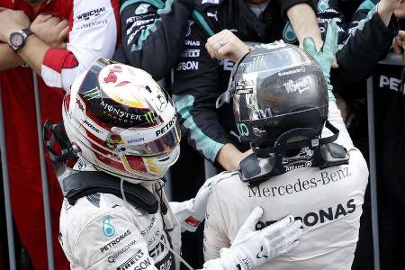 Hamilton & Rosberg - GP Japan 2015