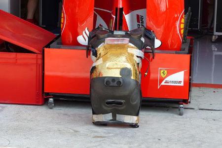 Ferrari - Sitz - Räikkönen - GP Ungarn - Budapest - Donnerstag - 23.7.2015