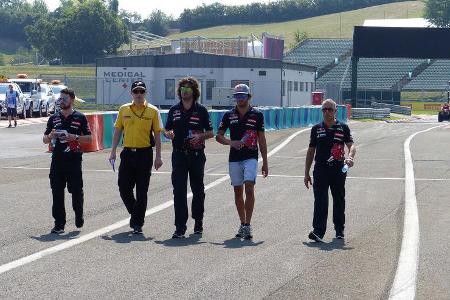 Carlos Sainz - Toro Rosso - GP Ungarn - Budapest - Donnerstag - 23.7.2015