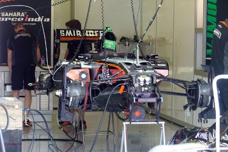 Force India - GP Ungarn - Budapest - Donnerstag - 23.7.2015