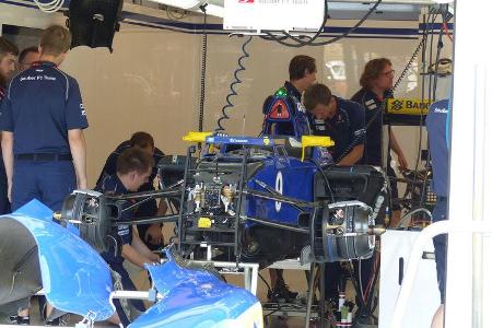 Sauber - GP Ungarn - Budapest - Donnerstag - 23.7.2015