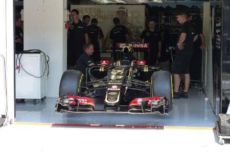 Lotus - GP Ungarn - Budapest - Donnerstag - 23.7.2015