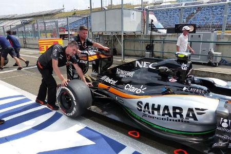 Force India - GP Ungarn - Budapest - Donnerstag - 23.7.2015