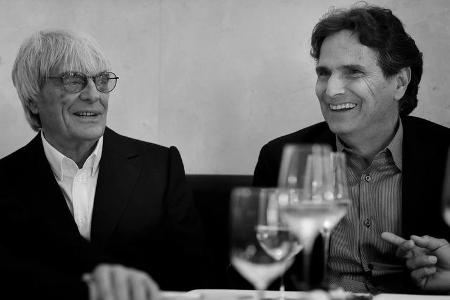 Ecclestone - Piquet - Champions Dinner - GP Österreich 2015