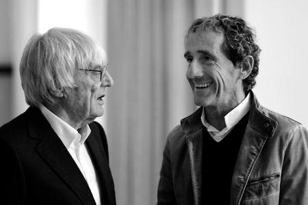 Ecclestone - Prost - Champions Dinner - GP Österreich 2015