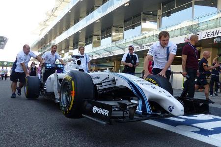 Williams - Formel 1 - GP Abu Dhabi - 22. November 2014