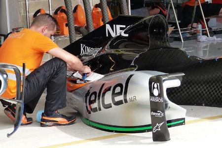 Force India - Formel 1 - GP USA - Austin - 21. Oktober 2015