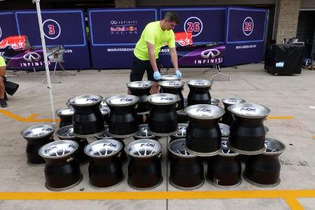 Red Bull - Formel 1 - GP USA - Austin - 21. Oktober 2015