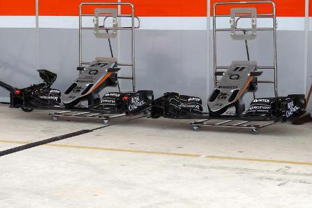 Force India - Formel 1 - GP USA - Austin - 21. Oktober 2015