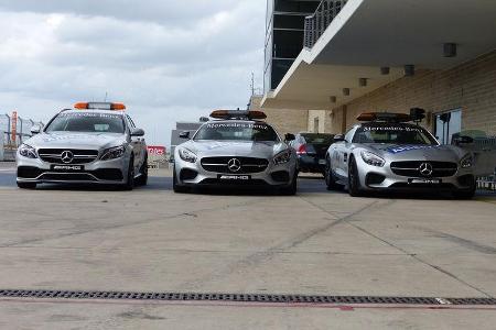 Safety-Car - Formel 1 - GP USA - Austin - 21. Oktober 2015