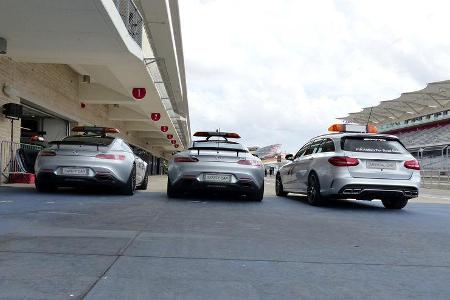 Safety-Car - Formel 1 - GP USA - Austin - 21. Oktober 2015
