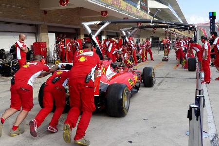 Ferrari - Formel 1 - GP USA - Austin - 21. Oktober 2015