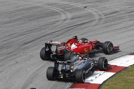 Magnussen & Räikkönen - GP Malaysia 2014