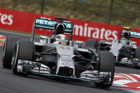 Mercedes - GP Ungarn 2014