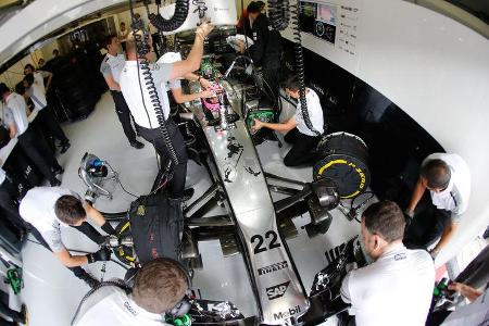 McLaren - GP Ungarn 2014