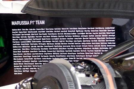 Marussia - Formel 1 - GP England - Silverstone - 3. Juli 2014