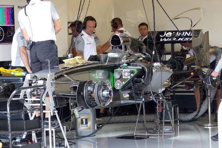 McLaren - Formel 1 - GP England - Silverstone - 3. Juli 2014