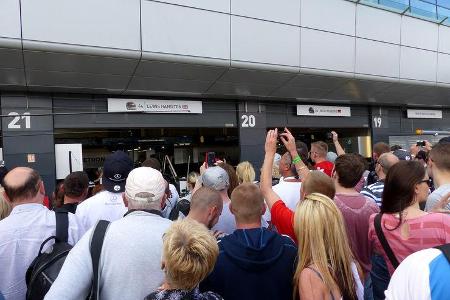 Mercedes - Formel 1 - GP England - Silverstone - 3. Juli 2014