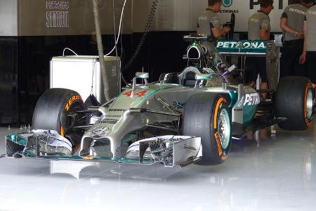 Mercedes - Formel 1 - GP England - Silverstone - 3. Juli 2014