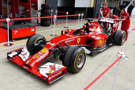 Ferrari - Formel 1 - GP England - Silverstone - 3. Juli 2014