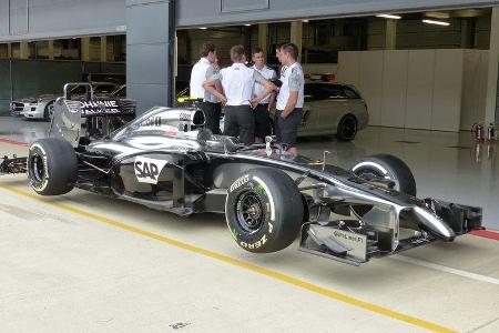 McLaren - Formel 1 - GP England - Silverstone - 3. Juli 2014