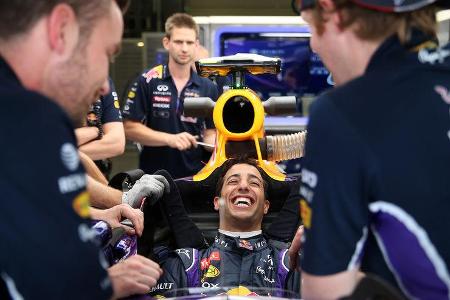 Daniel Ricciardo - Red Bull - Formel 1 - GP England - Silverstone - 3. Juli 2014