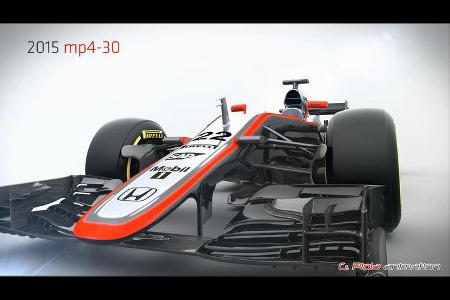 McLaren MP4-30 - Piola Technik Animation - F1 2015