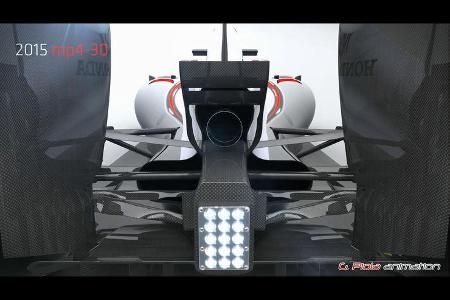McLaren MP4-30 - Piola Technik Animation - F1 2015