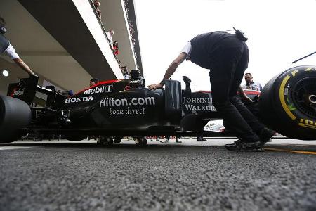 McLaren - GP Mexiko 2015