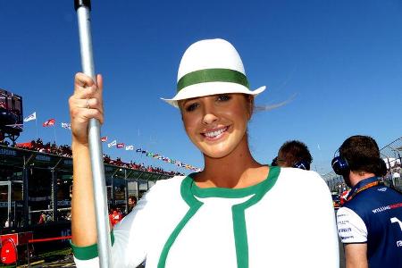 Formel 1-Girls - Melbourne - GP Australien 2015