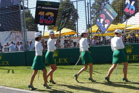 Formel 1-Girls - Melbourne - GP Australien 2015