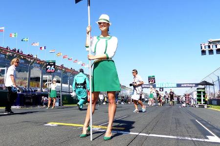 Formel 1-Girls - Melbourne - GP Australien 2015