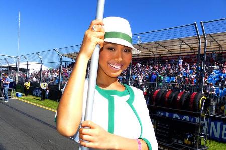 Formel 1-Girls - Melbourne - GP Australien 2015