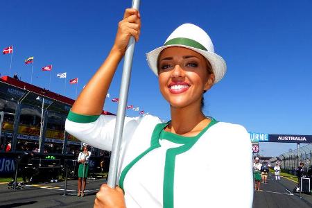 Formel 1-Girls - Melbourne - GP Australien 2015