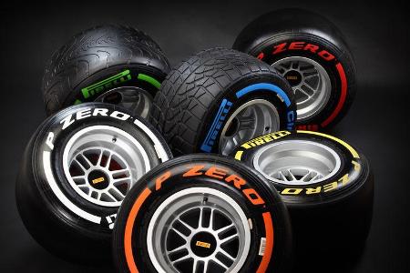 Pirelli F1 Reifen 2013