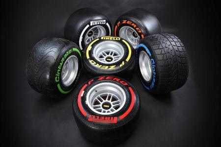 Pirelli F1 Reifen 2013