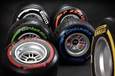 Pirelli F1 Reifen 2013