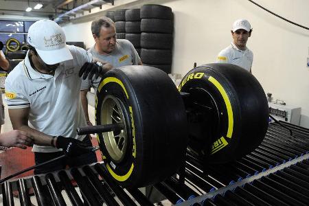 Pirelli F1 Reifen 2012