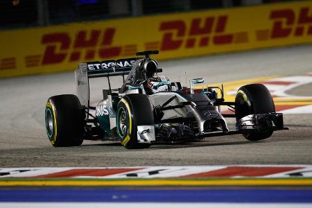 Lewis Hamilton - Mercedes - GP Singapur 2014