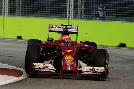 Kimi Räikkönen - Ferrari - GP Singapur 2014