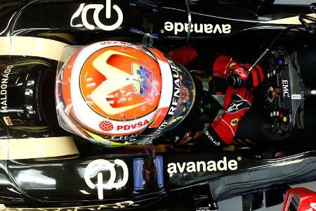 Pastor Maldonado - Lotus - GP Singapur 2014