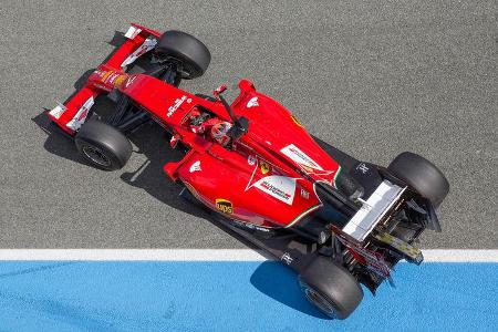 Ferrari F14T - 2014 - Formel 1 - Jerez
