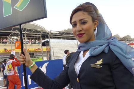 Grid Girls - GP Bahrain 2015