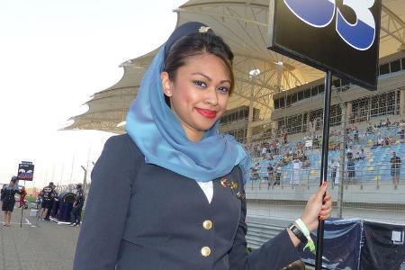 Grid Girls - GP Bahrain 2015