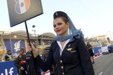 Grid Girls - GP Bahrain 2015