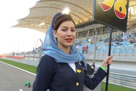Grid Girls - GP Bahrain 2015