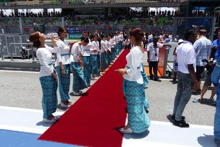 Formel 1-Girls - Sepang - GP Malaysia 2015